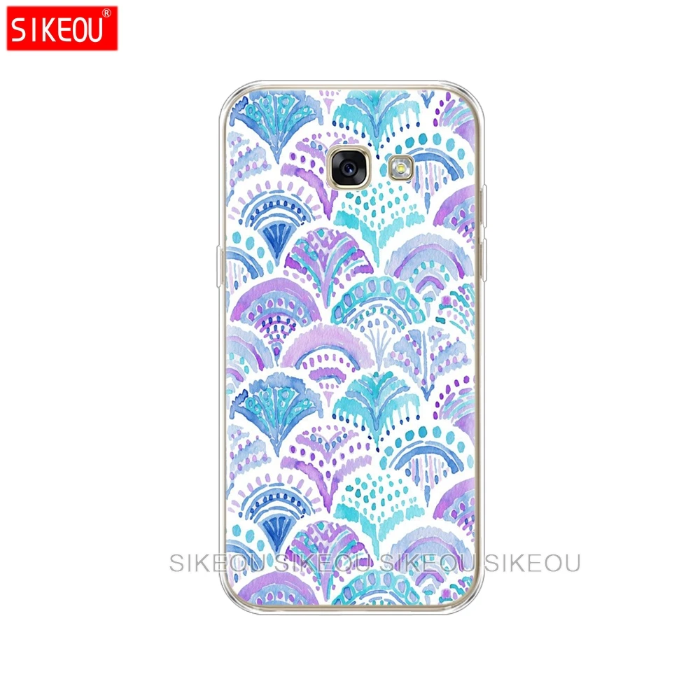Силиконовый чехол для телефона Samsung Galaxy A8 2018 A3 A310 A5 A510 A7 2016 2017 Mermaid fish|Бамперы| |