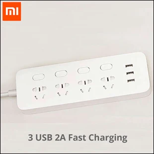 Mijia Xiaomi умная розетка, WiFi контроль мощности, таймер, переключатель, двойной USB с адаптером AU/US/EU/UK