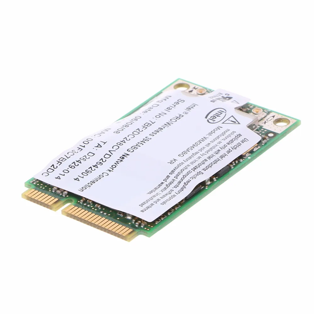 Новая беспроводная WIFI карта WM3945ABG Mini PCI E 54M 802.11A/B/G для ноутбука Dell ASUS|Сетевые карты|
