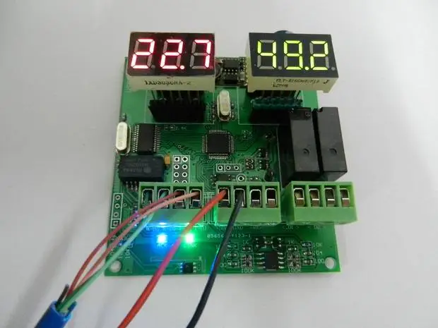 

Digital temperature and humidity sensor MODBUS 4-20mA WIFI RS485 development board graduation design