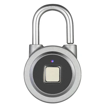 

Fingerprint Smart Keyless Lock Waterproof APP Button / Fingerprint / Password Unlock Anti-Theft Padlock Door Luggage Case Lock