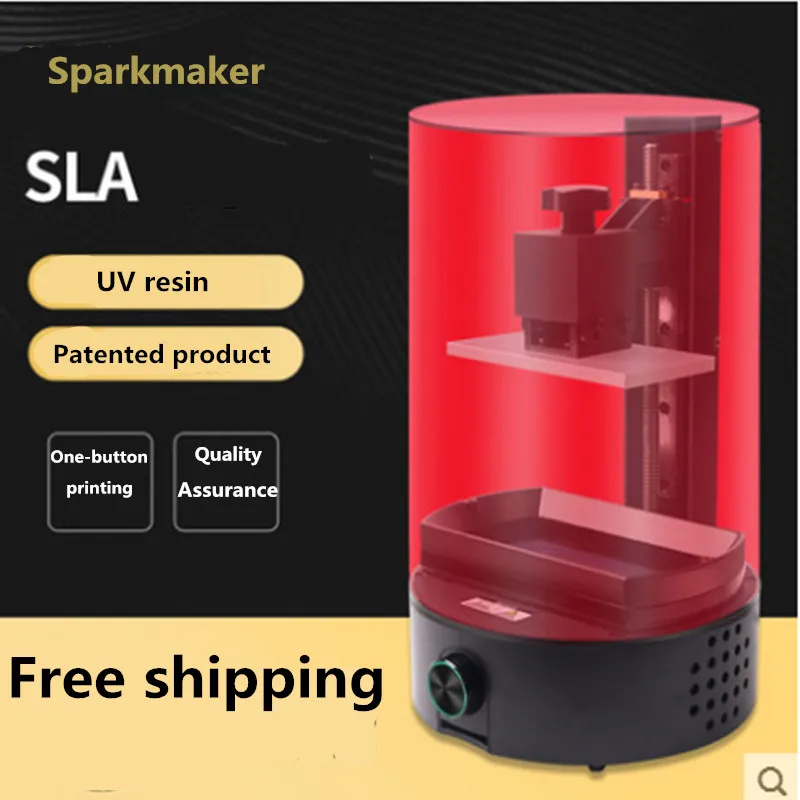 3d принтер Sparkmaker 1 оригинальные поставки настольный мини Sla/ Lcd /dlp Uv Resin лучший для