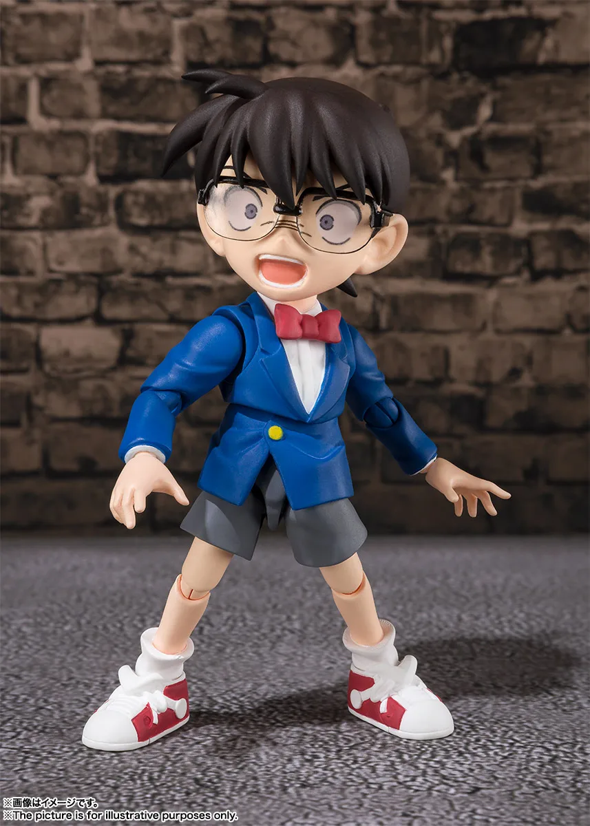 WSTXBD Оригинальный BANDAI S.H. Экшн фигурки figuts DetectiveConan Edogawa игрушки для кукол|Игровые и