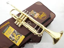 American Bach TR 600 Gold Lacquer B flat Bb professional trumpet Top musical instruments in Brass