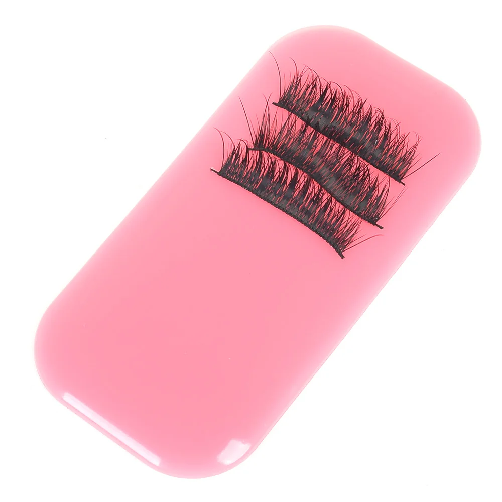 

1 PC New Reusable Silicone Eye Lashes Pads Pallet Stand False Eyelashes Bend Holder Pallet Make Loose Eyelashes Extension Tools