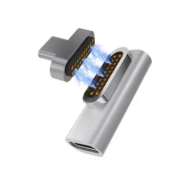 

USB C Magnetic Adapter 20Pins Magnetic to USB C 3.1 Converter Adapter Support 86W PD or Mac Book Pro15