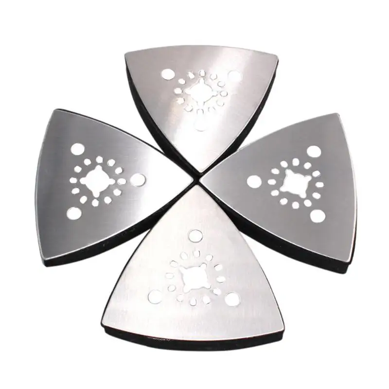 

1 pc Multifunctional Triangular Metal Wood Surface Sanding Pad Saw Blades Oscillating Rotary Tools Multi Tools 80x80x80mm