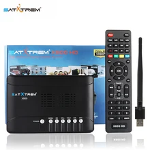 HD TV Box X800 DVB-S/S2 Satellite Receiver Set top TV BOX USB WIFI 1080P HD Support Cccam Newcam PowerVu DRE