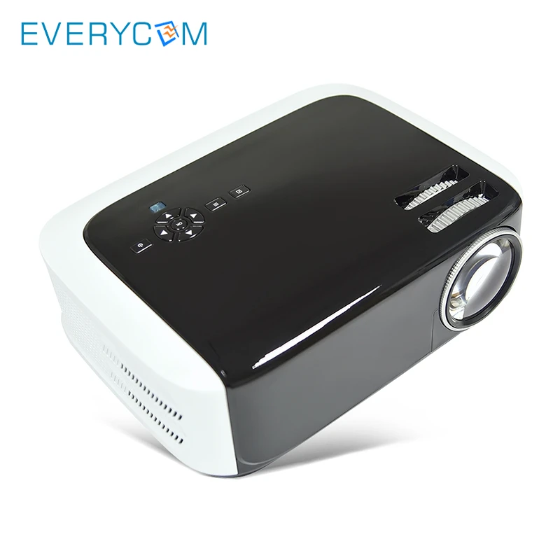 Proyector de Video LED 720 HD 3500 lúmenes Everycom BL68 Multimedia portátil Proyector HDMI proyectores de cine en casa Proyector| Proyectores de cine para hogar| - AliExpress