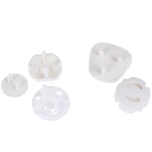 10 шт Анти-Электрический шок заглушки питания Электрическая розетка для маленьких детей Детская безопасность ЗАЩИТА Вращающаяся крышка