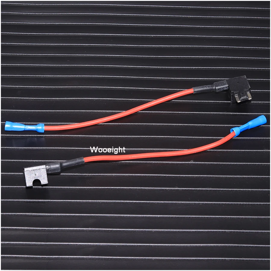 Wooeight 5Pcs Car Auto Add-A-Circuit Micro Mini Fuse Tap Adapter Holder 32V Low Profile APS ATT Micro Blade Fuse (1)