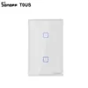 SONOFF T0US TX Wifi Smart Wall Light Switch Timer 1/2/3 Gang Support Voice/APP/Touch Control Works With Alexa Google Home IFTTT ► Photo 3/6