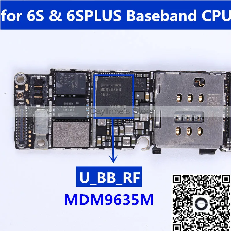 

5pcs/lot MDM9635M Baseband CPU IC for iPhone 6S 6S Plus 4G modem processor Chip