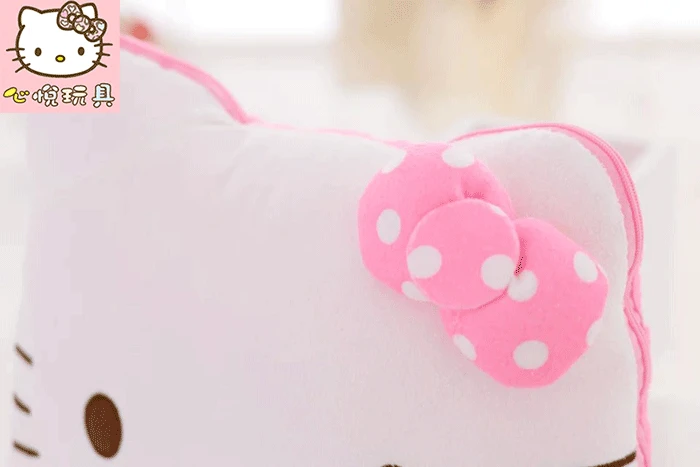 Милый мультфильм Helly kittykt волна Очаровательны кролик автомобиля кондиционер одеяло, Подушка Одеяло офис обед подарок