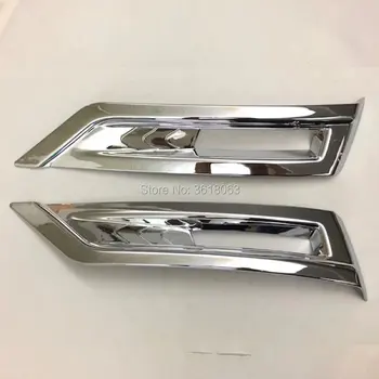 

For Nissan Kicks 2017 2018 Rear Tail Fog Light Lamp Cover Trim Frame Garnish ABS Chrome Stickers Car-Styling Accessories