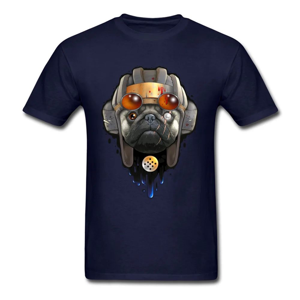 Dog of War Male Discount Custom Tops Tees O Neck Summer 100% Cotton T-Shirt Printed On Short Sleeve Tops T Shirt Dog of War navy