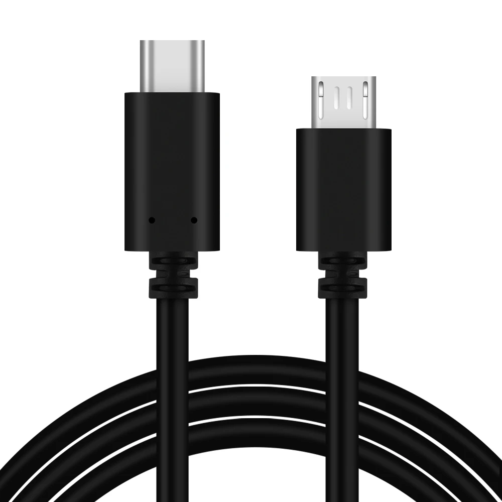 Drop Shipping Thbelieve Type C To Micro USB Data Transmission Charging Cables 2.4A Micro USB To USB C 3.0 Cables USBC Cords (2)