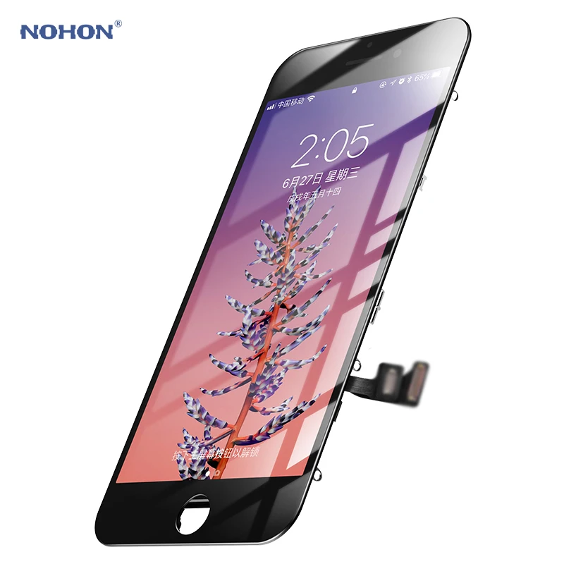 ЖК дисплей Nohon для iPhone 6/6S/7 с сенсорным 3D дигитайзером|Экраны мобильных телефонов|