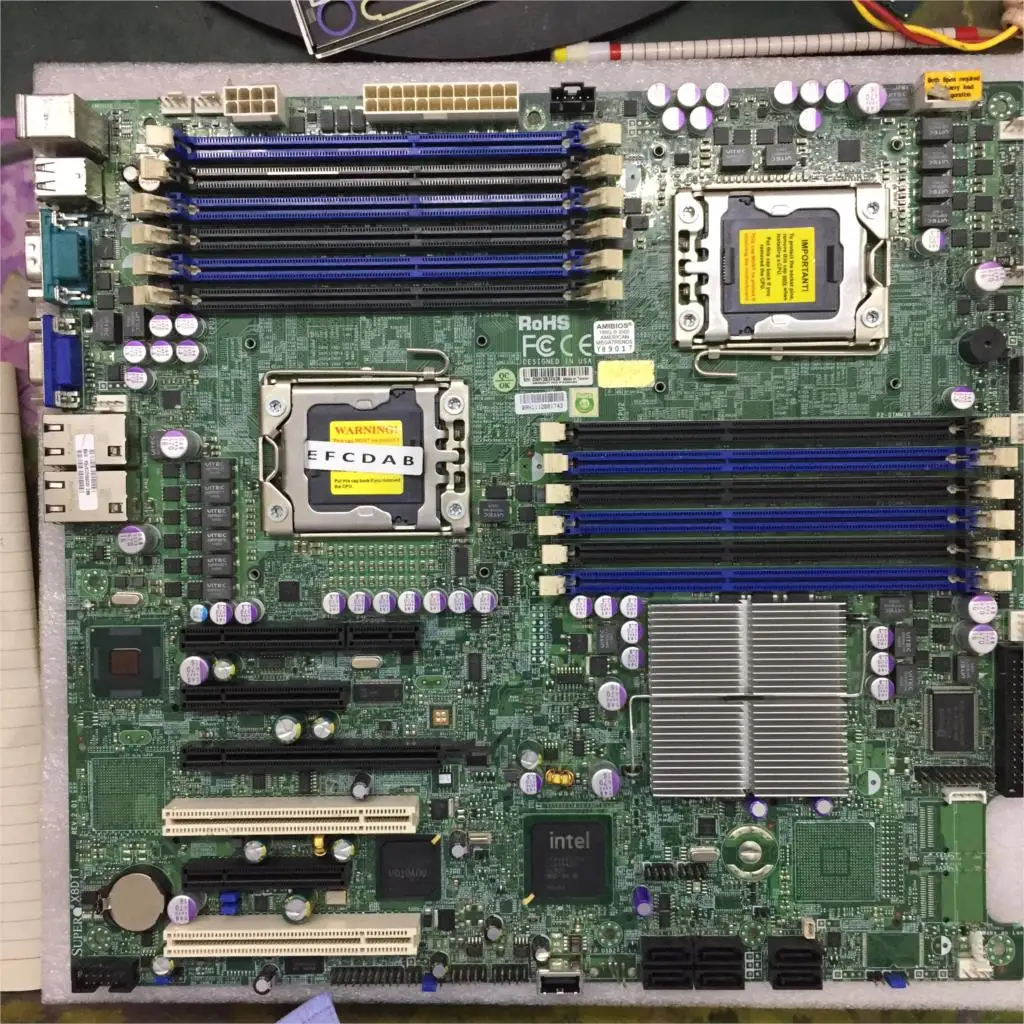 

X8DTI-F X58 LGA1366 system board for Dual LGA1366 X58 Board well Tested Working