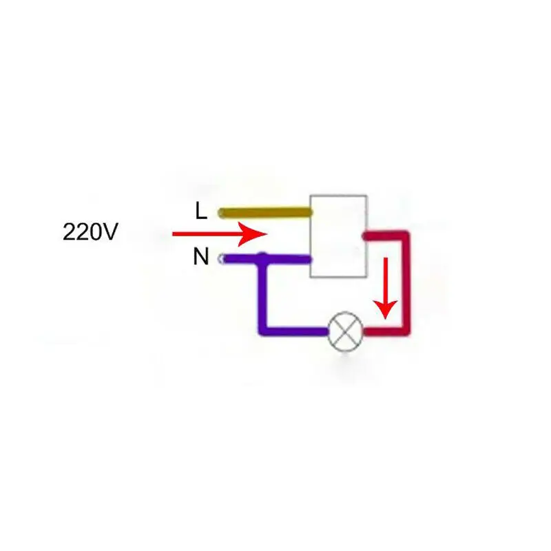 Переключатель датчика движения Superpower AC 110 240 В инфракрасный переключатель PIR