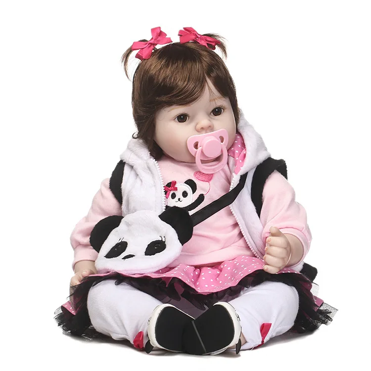 Bebe reborn baby кукла-реборн новорожденный виниловая кукла для девочек Bonecas новорожденная принцесса Младенцы Bathe игрушка прекрасный подарок на