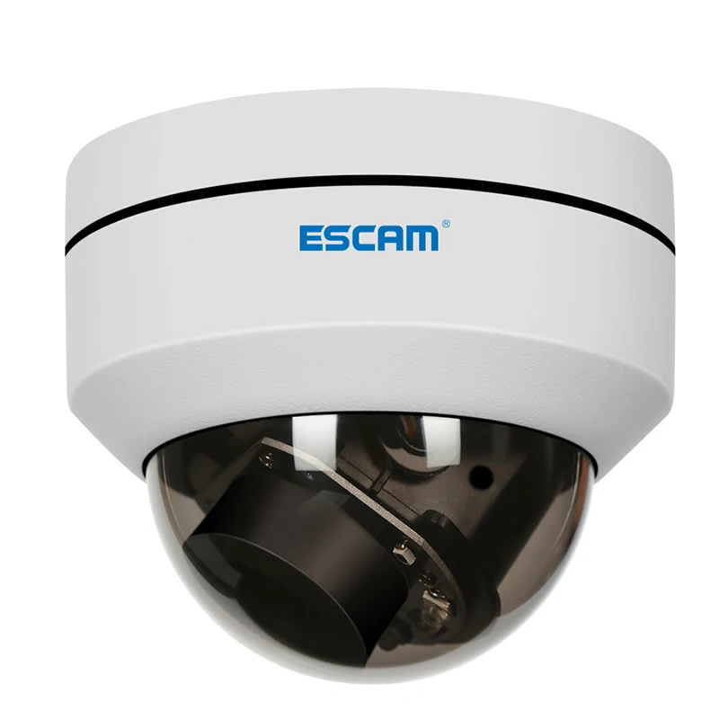 

ESCAM PVR002 1080P HD PTZ Dome IP Camera 2MP 4X Zoom 2.8-12mm Lens Waterproof Night Vision Motion Detection Video Surveillance