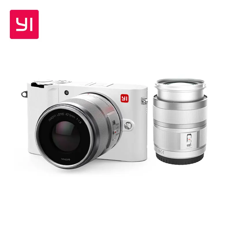 YI M1 Mirrorless Digital Camera Prime Zoom Lens LCD Minimalist International Version 20MP Video Recorder 720RGB Digital Cam