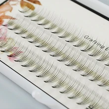 1 шт. объем 10D ресниц для наращивания 0,07 густые волосы полоска норковых ресниц индивидуальные ресницы вентиляторы ресниц натуральных Стиль 8/10/12 мм