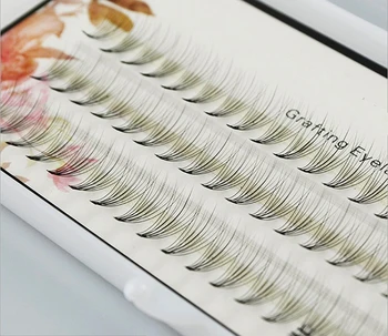 

1pcs Volume 10D Eyelash Extensions 0.07 Thickness Hair Mink Strip Eyelashes Individual Lashes Fans Lash Natural Style 8/10/12mm