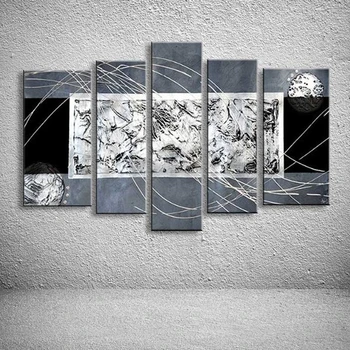 

Art Modern Hand-painted wall art picture home decoration abstract image oil painting on canvas 5pcs/set for living room