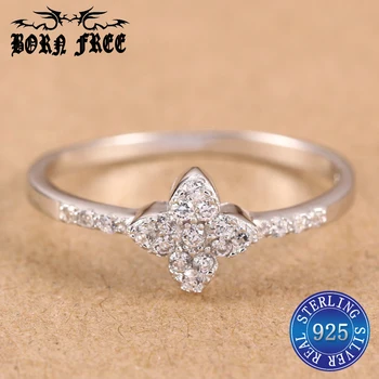 

silver zircon finger ring long anel feminino luxury joyas aneis anillo bijoux en argent 925 rings set for women fashion jewelry