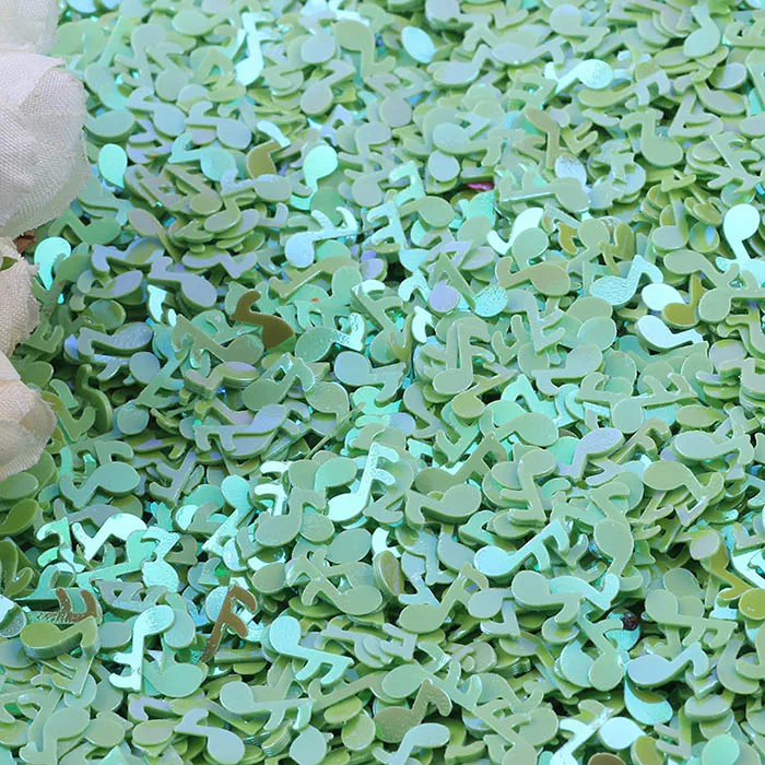 10 г нот свободные блестки для дизайна ногтей маникюр шитье свадебные конфетти украшения DIY рукоделие блестки - Цвет: light green