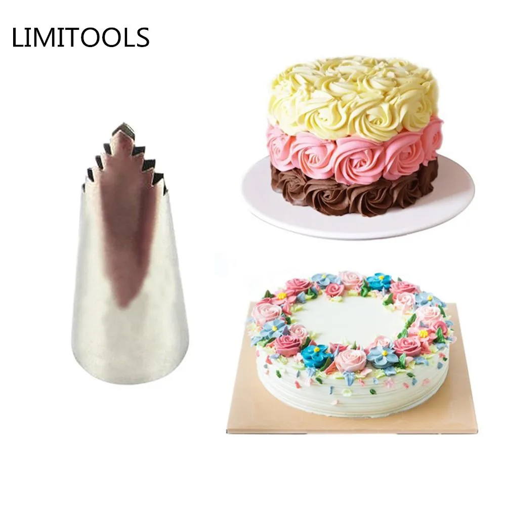 

#95 Leaves Tube Decorating Tip Icing Fondant Piping Decorating Nozzles Pastry