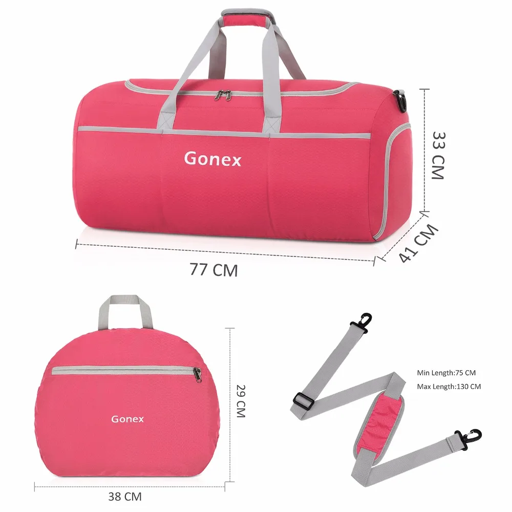 Туристическая спортивная сумка Gonex посылка модан подходит для мужчин и женщин
