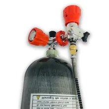 AC168101 Acecare 6.8L 4500psi Compressed Air/Paintball/SCUBA/HPA Cylinder/Tank for PCP Air Gun/Rifle & Red Valve & Fill Station AC168101 Acecare 6.8L 4500psi Compressed Air/Paintball/SCUBA/HPA Cylinder/Tank for PCP Air Gun/Rifle & Red Valve & Fill Station