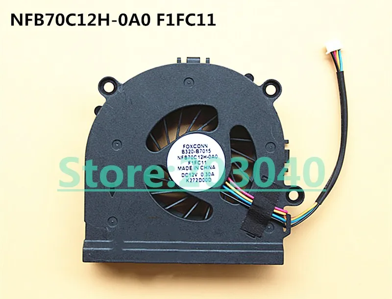 New Laptop/Notebook CPU/GPU cooling Fan for Lenovo IdeaCentre AIO B320 B320i B325 B325r2 B320-B7015 NFB70C12H-0A0 F1FC11 DC12V