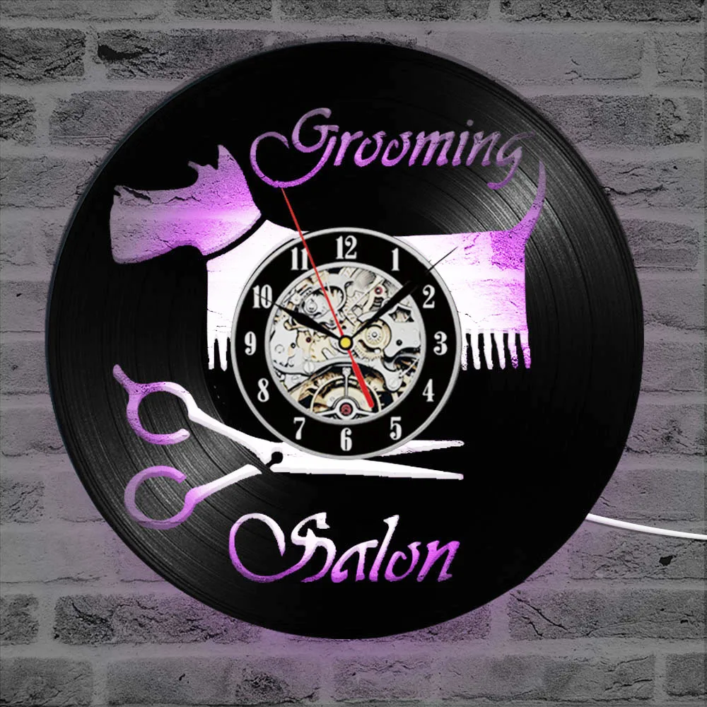 Настенные часы с виниловой пластиной 7 цветов|record clock|wall clockrecord wall clock |