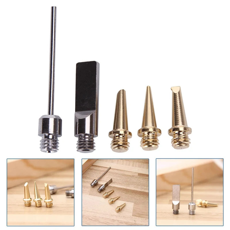 5 pcs/set Aerated Flame Butane Gas Soldering Iron solder tip nozzle FOR