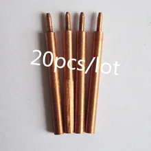 20 штук глинозема Медь сварочной головки сварки игла Замена для 18650 Батарея точечной сварки сварочный аппарат