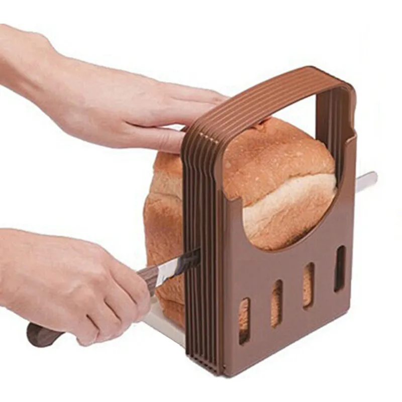Складная практичная Хлеборезка буханка устройство для нарезки тостов Резка руководство для нарезки выпечки аксессуары