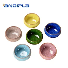 6 шт./лот 50 мл Творческий Лед треснул глазурь керамическая Чай чашки для дома кунг-фу чайный сервиз, кружка для вина Мастер Мини чайные пиалы кружка для Пуэра подарки