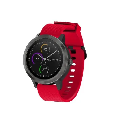 Мягкий сменный силиконовый ремень для Garmin Vivoactive3 3 Vivomove HR Смарт Браслет для Garmin Forerunner 645 часы группа