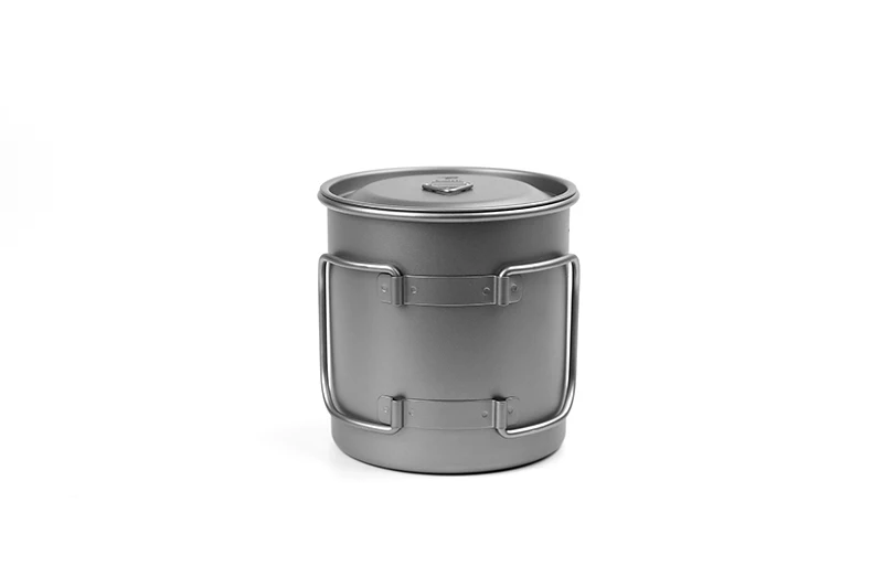 Copos com Tampa Copo de Água de Titânio Dobrável de Parede Copo de Acampamento ao ar Keith Titânio Cabo Simples Livre Caminhadas Viagem Canecas 220 ml 900 ml 18 Esporte e Lazer