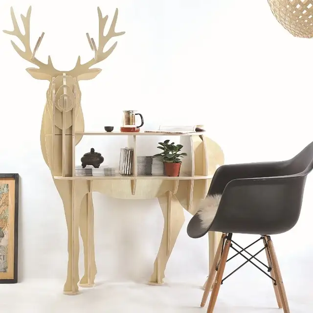 King I 44 5 Reindeer Coffee Table Wood Furniture Self Build