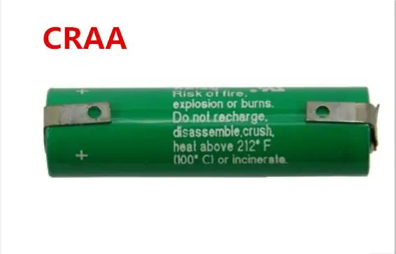 Горячая новинка CRAA CR-AA-V2PWH V2PWH 3 V 2000 mah литиевая батарея PLC управление в литий-ионных батареях с 2 P ногой