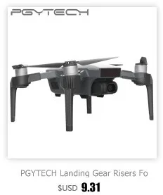 Pgytech новые ПВХ Водонепроницаемый наклейки Наклейка кожи Protector для DJI Spark Drone аксессуары тела W4/TR