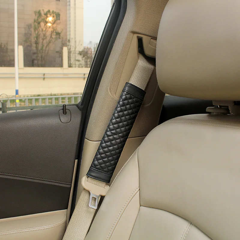 2 шт. кожаное сиденье ремень безопасности крышка аксессуары для Infiniti FX35 Q50 G35 QX70 FX