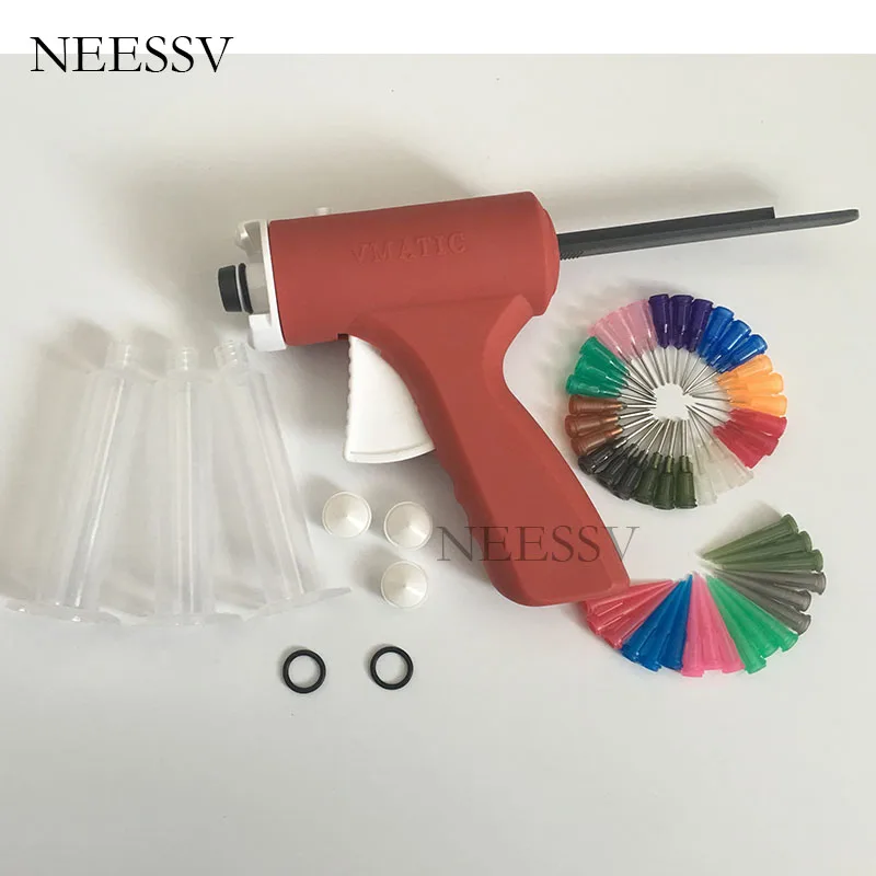 High quality UV Syringe Dispenser Gun Glue gun liquid optical clear