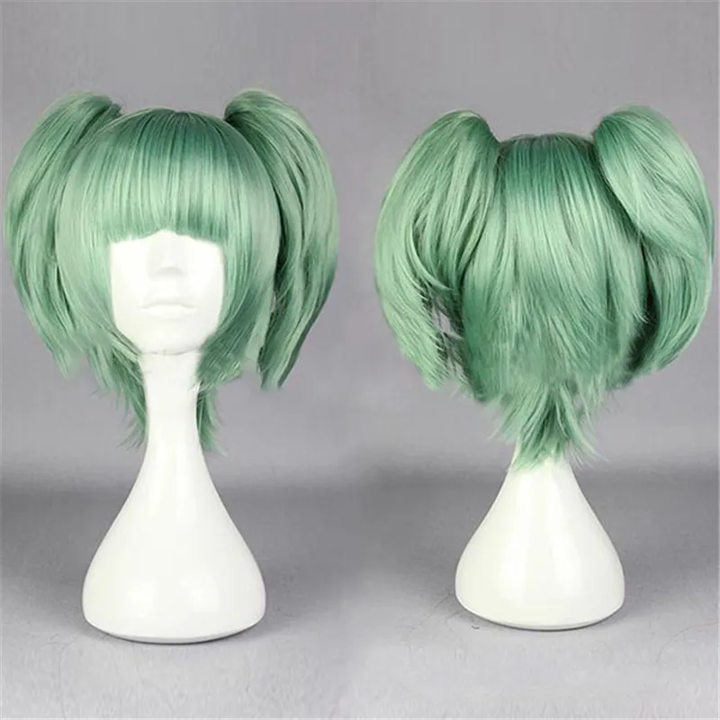 Новый класс убийц Ansatsu Kyoushitsu Kayano акаджи каэде Косплэй короткие Зеленый Вечерние