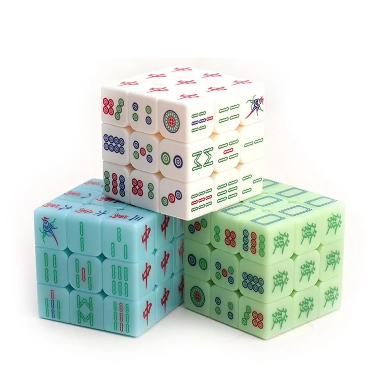 ZCUBE Mahjong 3x3x3 магический куб скоростная головоломка игровые кубики развивающие